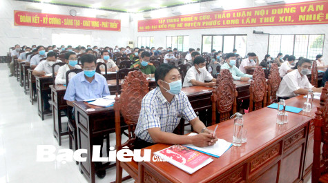 Huyện ủy Phước Long quán triệt, triển khai 4 nghị quyết chuyên đề của Tỉnh ủy