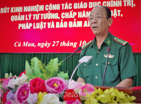 Thực hiện nghiêm công tác kỷ luật trong lực lượng biên phòng