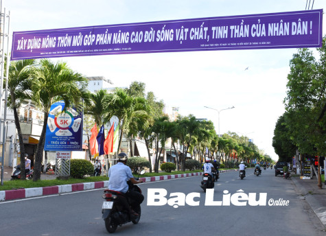 TP. Bạc Liêu: Xây dựng đô thị xanh - sạch - đẹp và hiện đại