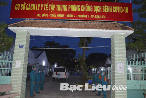 Bổ sung thêm 350 giường cho cơ sở thu dung, điều trị COVID-19 TP. Bạc Liêu