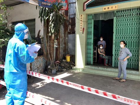 TP. Bạc Liêu: Thực hiện nghiêm quy định phòng, chống dịch trong khu phong tỏa