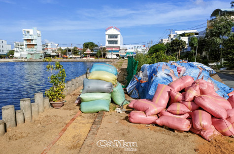 Công trình hồ Vân Thuỷ chậm tiến độ