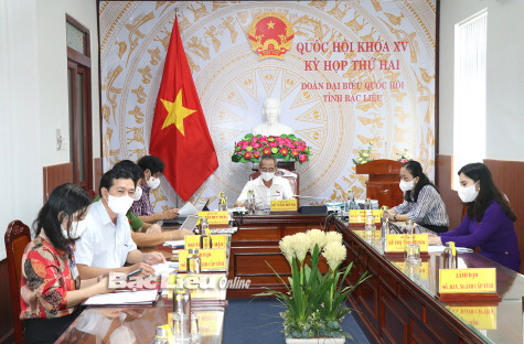 Kết quả kỳ họp thứ 2, Quốc hội khoá XV và hoạt động của Đoàn Đại biểu Quốc hội tỉnh Bạc Liêu