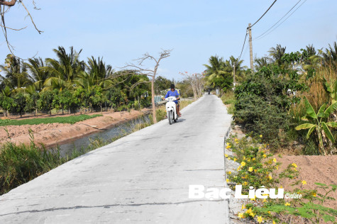 TP. Bạc Liêu: Huy động nhiều nguồn lực cho phát triển hạ tầng giao thông nông thôn