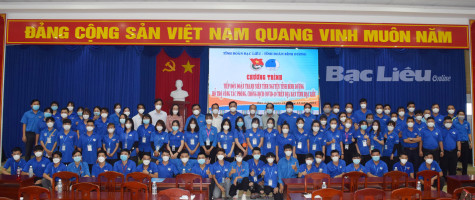 Thanh niên tình nguyện Bình Dương tiếp sức Bạc Liêu chống dịch