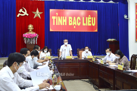 Bí thư Tỉnh ủy - Lữ Văn Hùng: Phòng chống dịch nghiêm ngặt hơn để từng bước trở lại bình thường