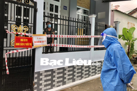 TP. Bạc Liêu: Thí điểm cách ly, điều trị tại nhà 86 F0