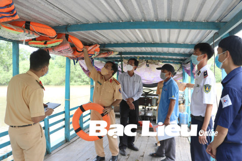 Tăng cường đảm bảo trật tự, an toàn giao thông đường thủy dịp cuối năm