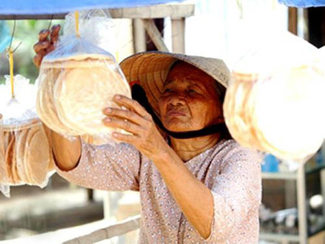 Bánh phồng tết quê ngoại