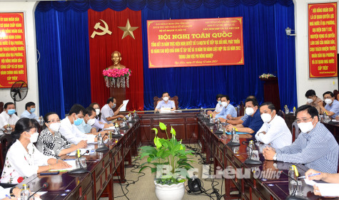 Hội nghị trực tuyến toàn quốc tổng kết 20 năm thực hiện Nghị quyết số 13 về đổi mới kinh tế tập thể
