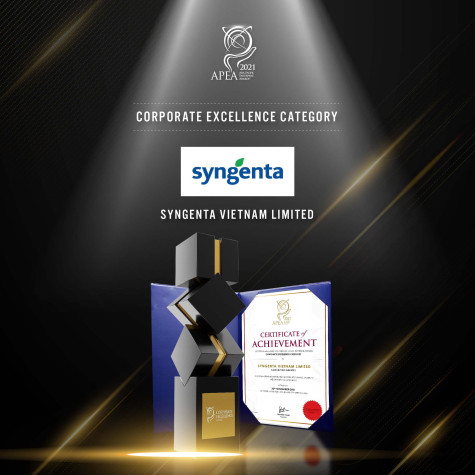 Syngenta Việt Nam được vinh danh là doanh nghiệp xuất sắc châu Á