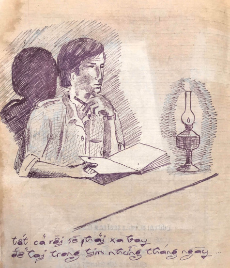 Giấy mực còn ghi nét chữ ai