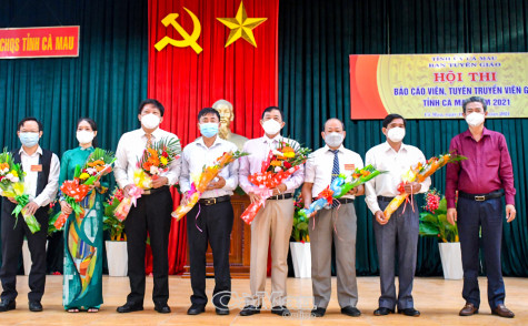 Thí sinh Phan Bảo Dương đoạt giải Nhất hội thi báo cáo viên, tuyên truyền viên giỏi cấp tỉnh