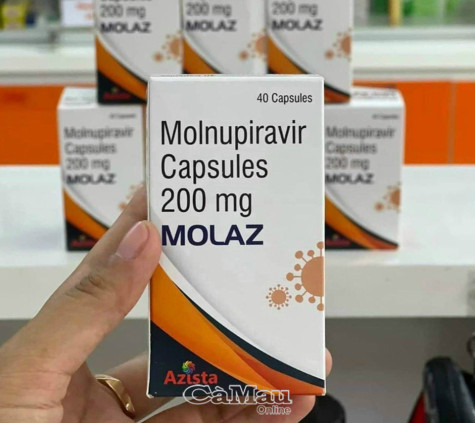 Cà Mau được cấp 3000 liều thuốc Molnupiravir điều trị F0