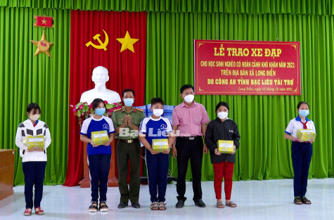 Công an Bạc Liêu tổ chức nhiều hoạt động an sinh xã hội