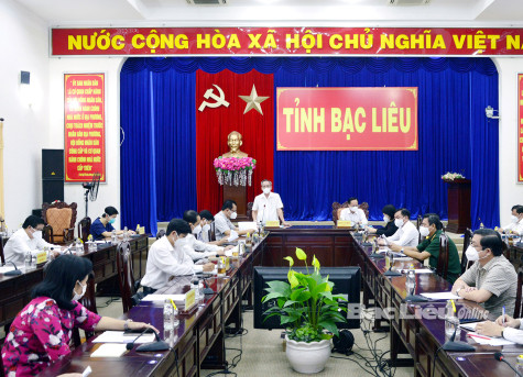 Bí thư Tỉnh ủy - Lữ Văn Hùng: Cấp ủy, chính quyền các cấp phải quyết liệt hơn nữa trong công tác phòng, chống dịch bệnh COVID-19