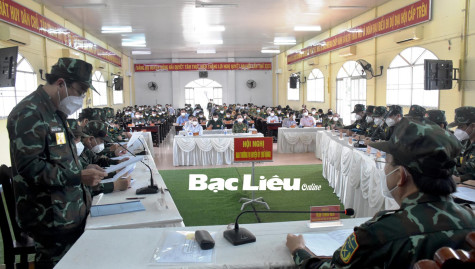 Diễn tập khu vực phòng thủ cấp huyện Đông Hải - Phước Long: Nâng cao ý thức bảo vệ Tổ quốc từ sớm, từ xa