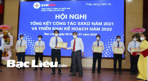 Công ty Điện lực Bạc Liêu triển khai nhiệm vụ năm 2022