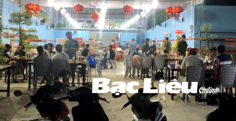 Lập biên bản 3 quán nhậu vi phạm các quy định về phòng, chống dịch