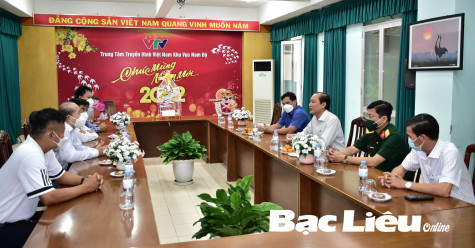 Tỉnh ủy, HĐND, UBND, Ủy ban MTTQ Việt Nam tỉnh: Thăm, chúc tết các đơn vị tại TP. Cần Thơ