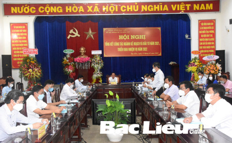 Sở KH&ĐT tổng kết công tác năm 2021