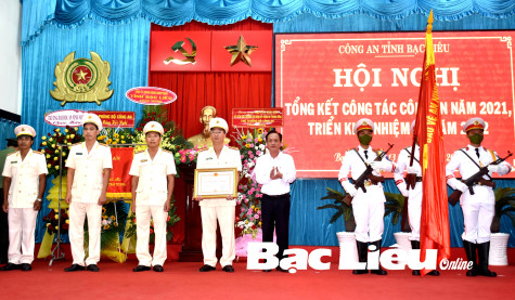Công an Bạc Liêu: Tổng kết công tác công an năm 2021