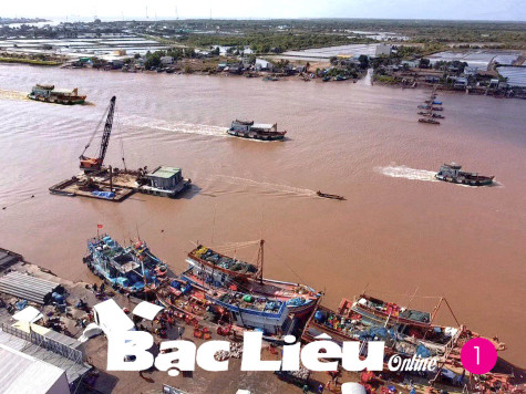 Cảng cá nhộn nhịp vào xuân