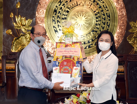 Hội thánh Tin lành Việt Nam chúc tết Tỉnh ủy Bạc Liêu