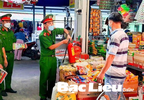 Tăng cường phòng, chống cháy nổ vào dịp tết