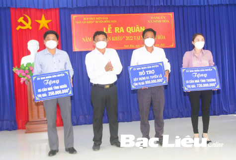 Huyện Hồng Dân: Hơn 4,7 tỷ đồng thực hiện Năm Dân vận khéo tại xã Ninh Hòa