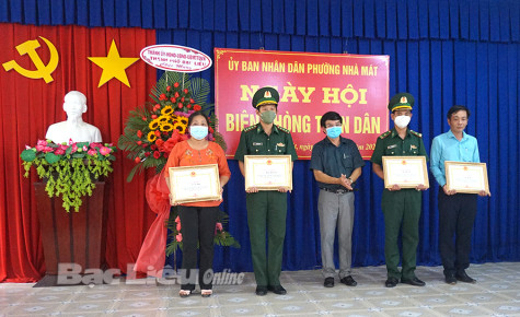 Ngày hội Biên phòng toàn dân năm 2022 tại phường Nhà Mát