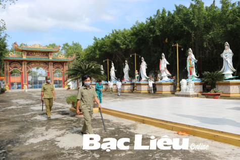 Tổ tự quản về an ninh trật tự chùa Hưng Thiện: Góp phần đảm bảo an ninh trật tự ở cơ sở