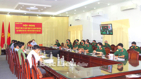 Tổng kết công tác quốc phòng ở bộ, ngành Trung ương, địa phương năm 2021; xác định phương hướng, nhiệm vụ năm 2022
