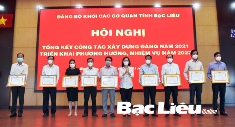 Đẩy mạnh thi đua xây dựng Đảng trong năm 2022