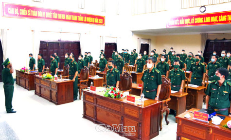Nâng cao nghiệp vụ cho cán bộ biên phòng
