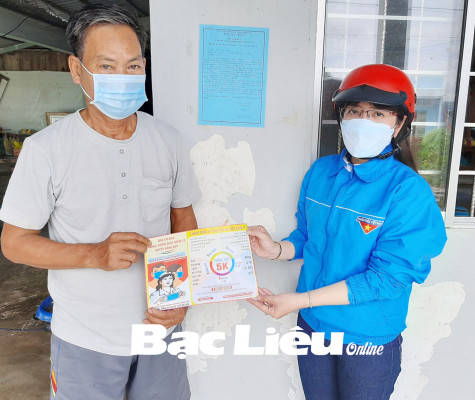 Tuổi trẻ tình nguyện, xung kích trong phòng, chống dịch COVID-19