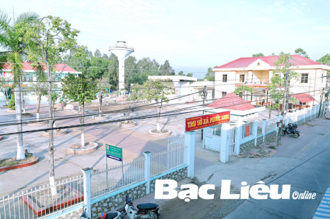 Công nhận xã Phước Long đạt chuẩn đô thị loại V