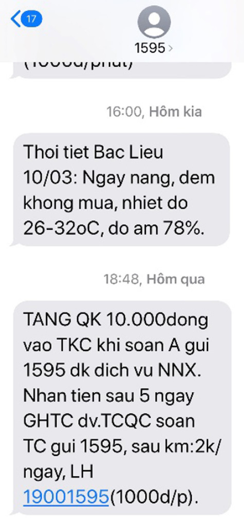 Đau đầu với các​ cuộc gọi, tin nhắn rác