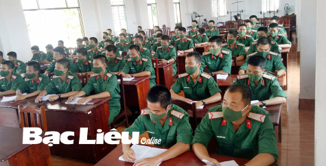 Chiến sĩ mới an tâm tư tưởng, hào hứng với môi trường quân ngũ