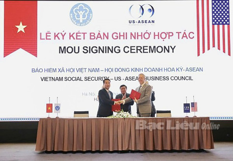 BHXH Việt Nam và USABC: Ký kết Biên bản ghi nhớ hợp tác trong lĩnh vực thực hiện chính sách BHYT