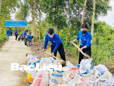Ngày cao điểm tình nguyện chung tay xây dựng NTM: Nhiều phần việc ý nghĩa cho cộng đồng
