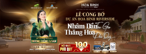 Lễ công bố dự án Hoà Bình Riverside với sự xuất hiện của “nữ hoàng Bolero miền Tây” Dương Hồng Loan