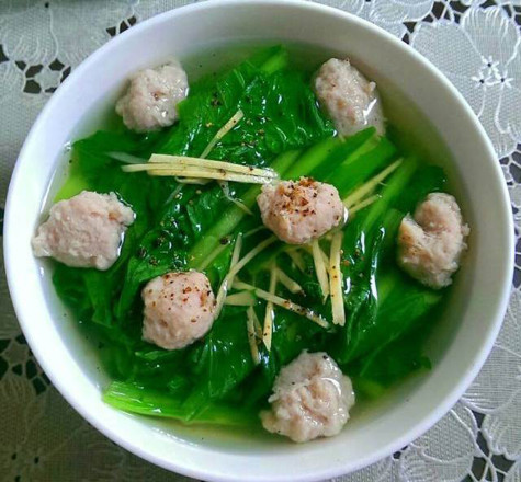 Hạ nhiệt với canh cải bẹ xanh - chả cá thát lát