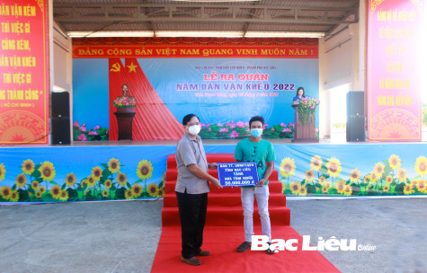 TP. Bạc Liêu: Trên 20 tỷ đồng thực hiện Năm Dân vận khéo tại xã Vĩnh Trạch Đông