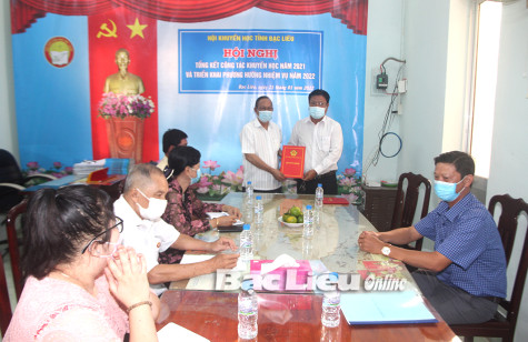 Thành lập Chi bộ Hội Khuyến học tỉnh