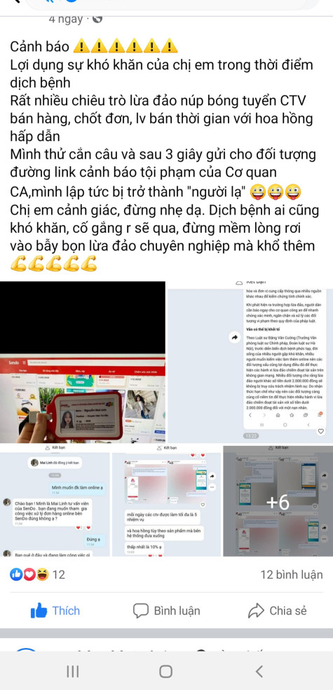 Mất việc vì COVID-19, nhiều người rơi vào bẫy việc làm online