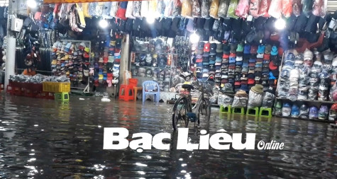 Dân lại khổ vì triều cường
