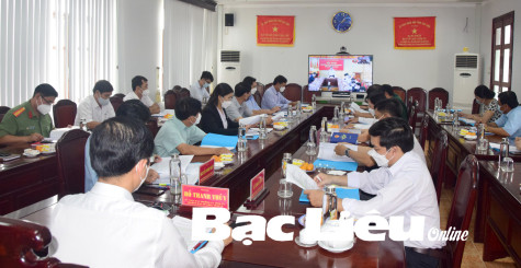 Giao ban trực tuyến ngành Tổ chức xây dựng Đảng quý 1/2022
