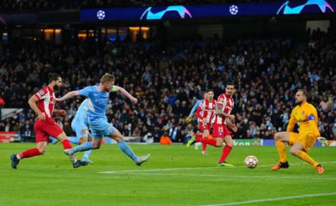 Kevin De Bruyne toả sáng, Man City thắng nhẹ Atletico Madrid