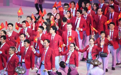 Đoàn thể thao Việt Nam dự SEA Games với hơn 1.300 thành viên